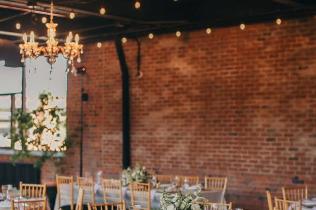 Elegant indoor wedding