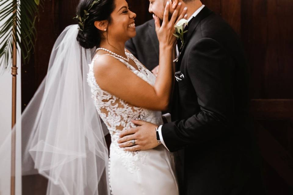 Indoor ceremony space