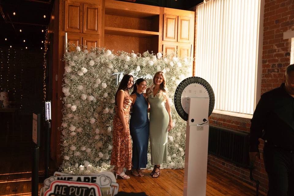 Elegant indoor wedding