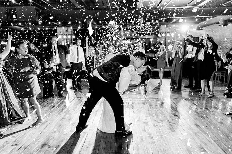 Confetti wedding