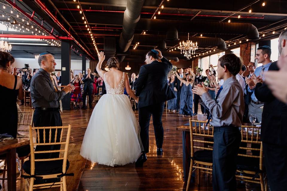 Wedding entrance