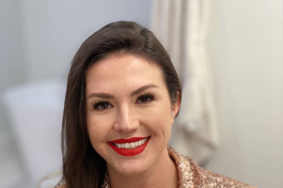 Glamorous makeup