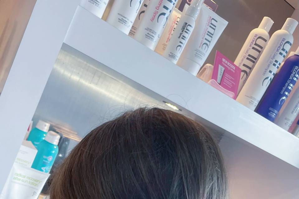 Elegant updo