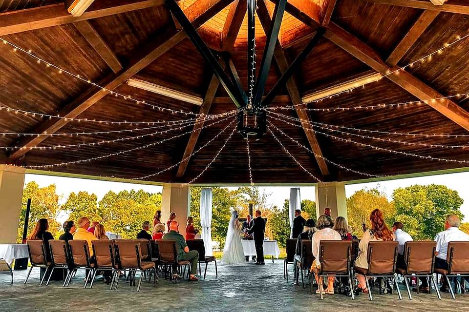 Wedding Under Gazebo