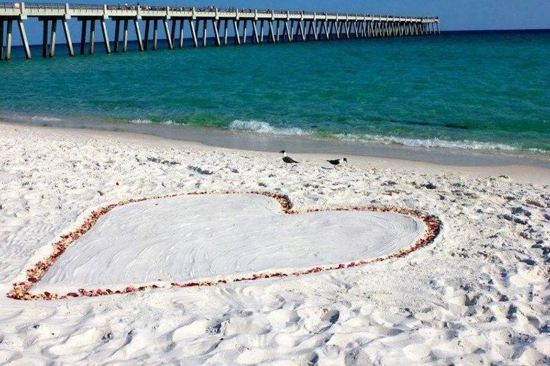 Beach set-up