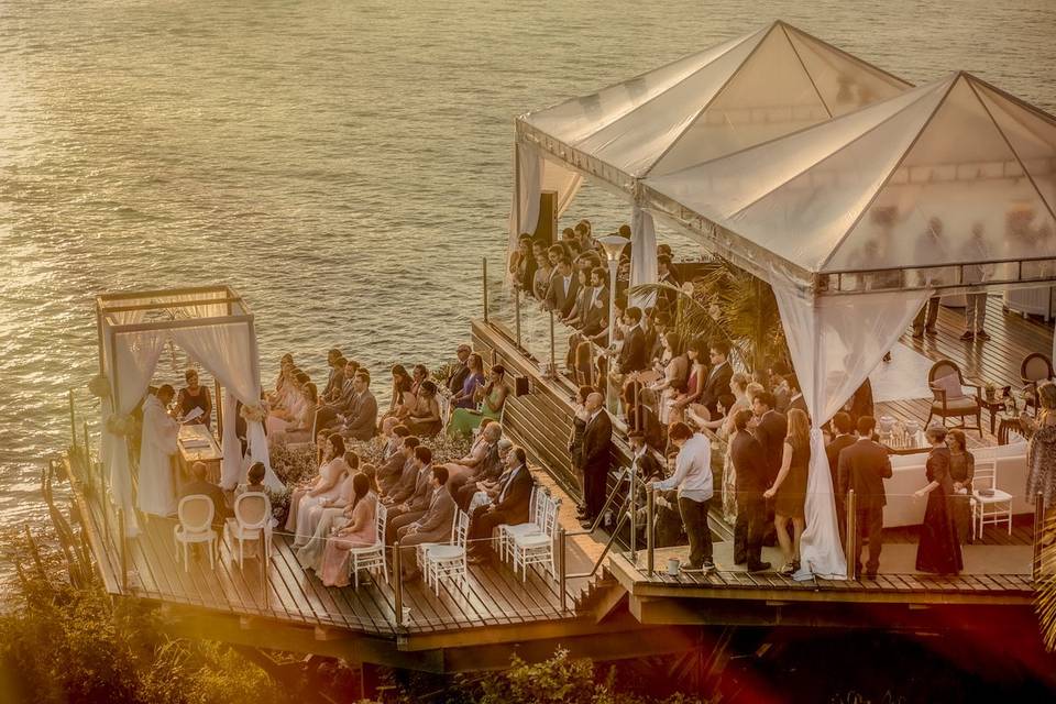 Blissful wedding day