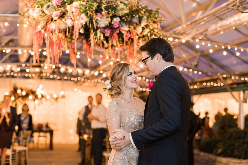 FLORAL CHANDELIER