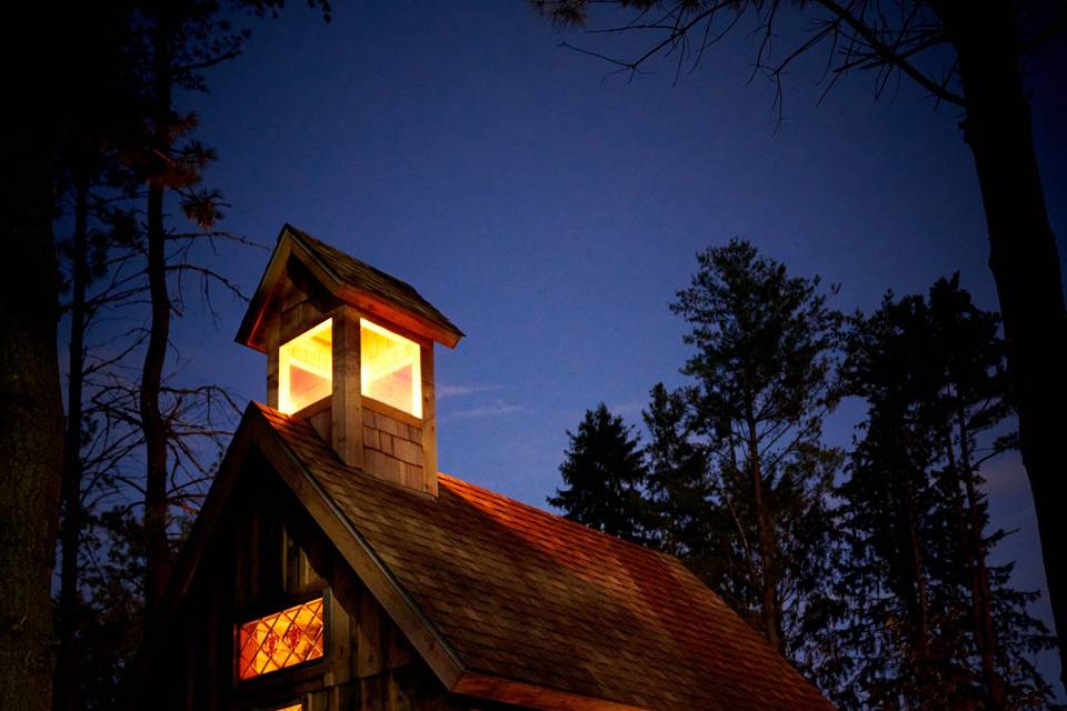 Chapel at night