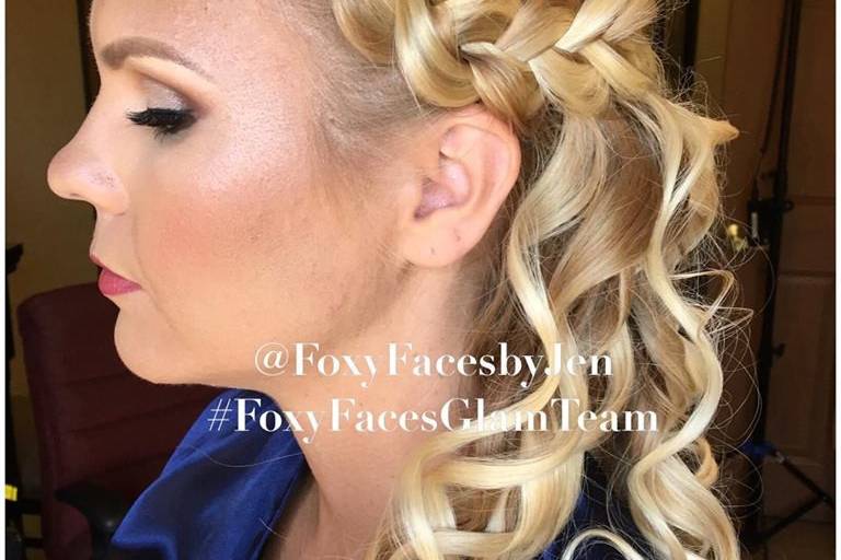 Foxy Faces Glam Team