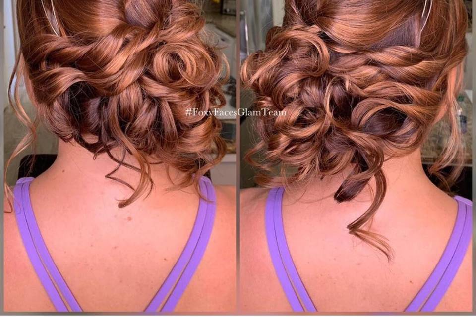 Effortless updo