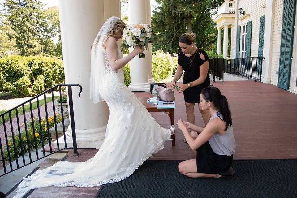 Getting the Bride Ready