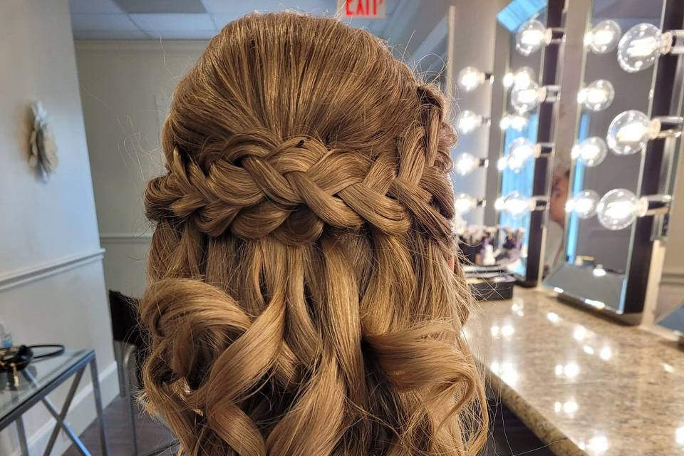 Bridal Hair styling