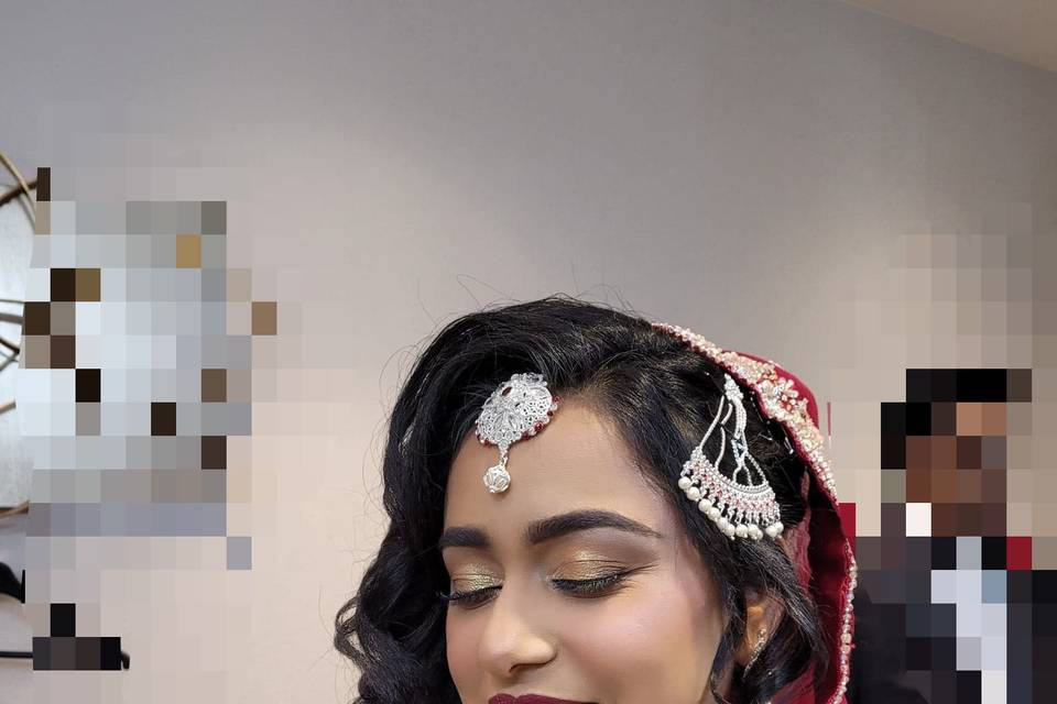 Bridal Makeup & Hair styling