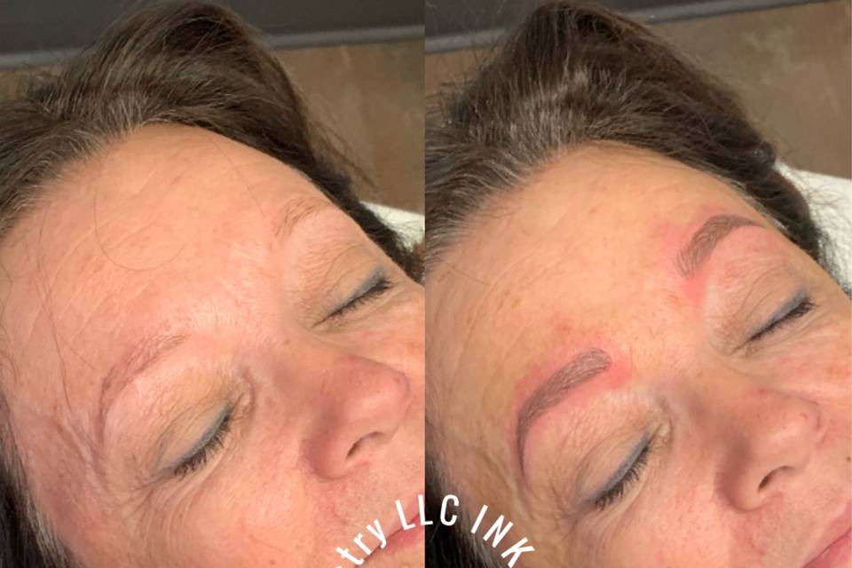 Microblading Before & After