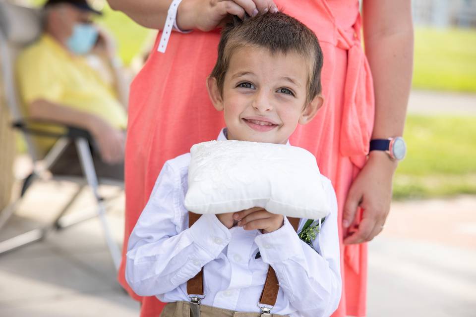 Ring bearer cuteness