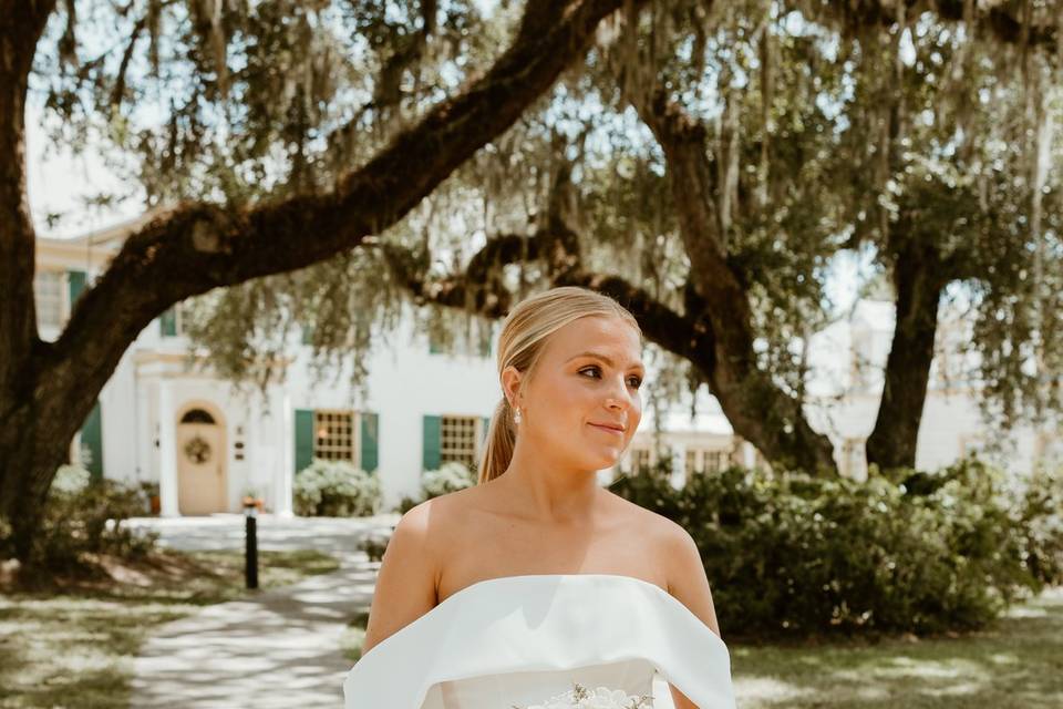 Ribault Club bride and groom - MG Photograph