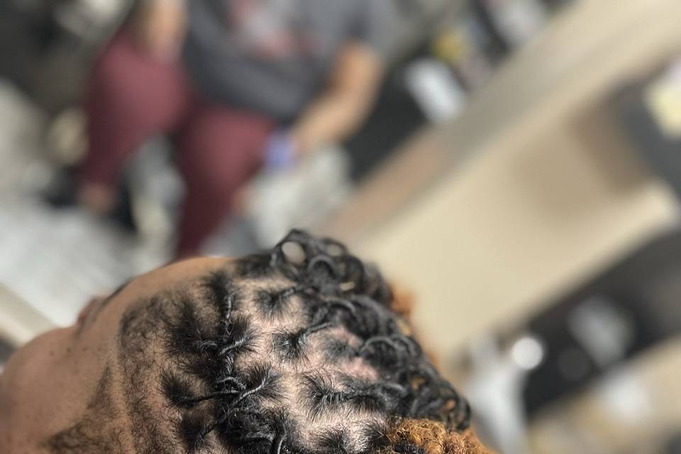 Loc Updo Service