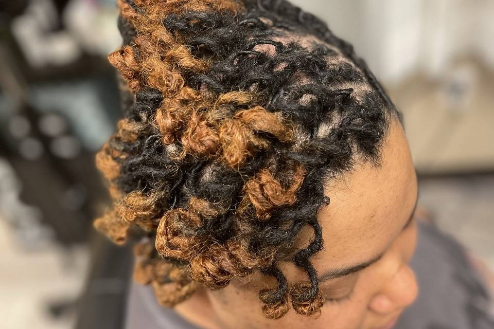 Loc Updo Service