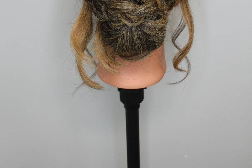 Classic Updo with Braid