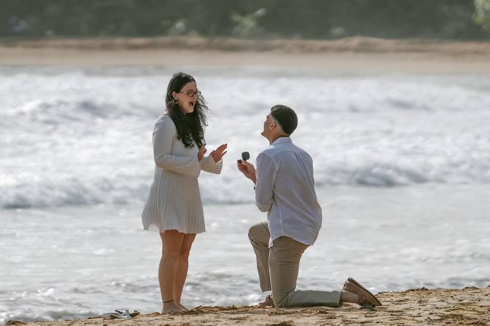 Surprise proposal Puerto Rico