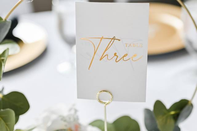 Table Numbers