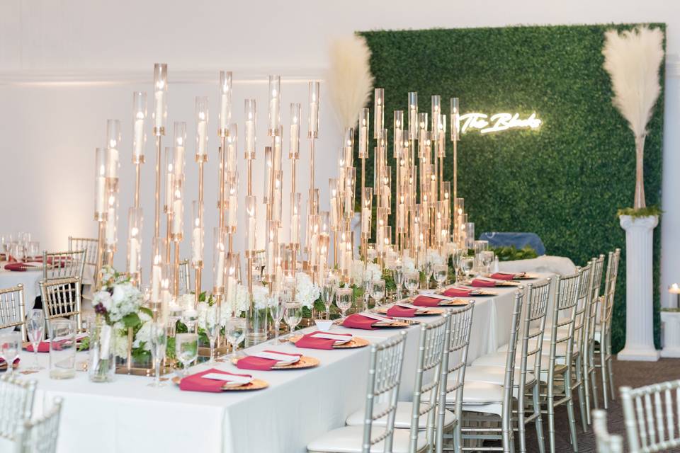 Wedding Party Table