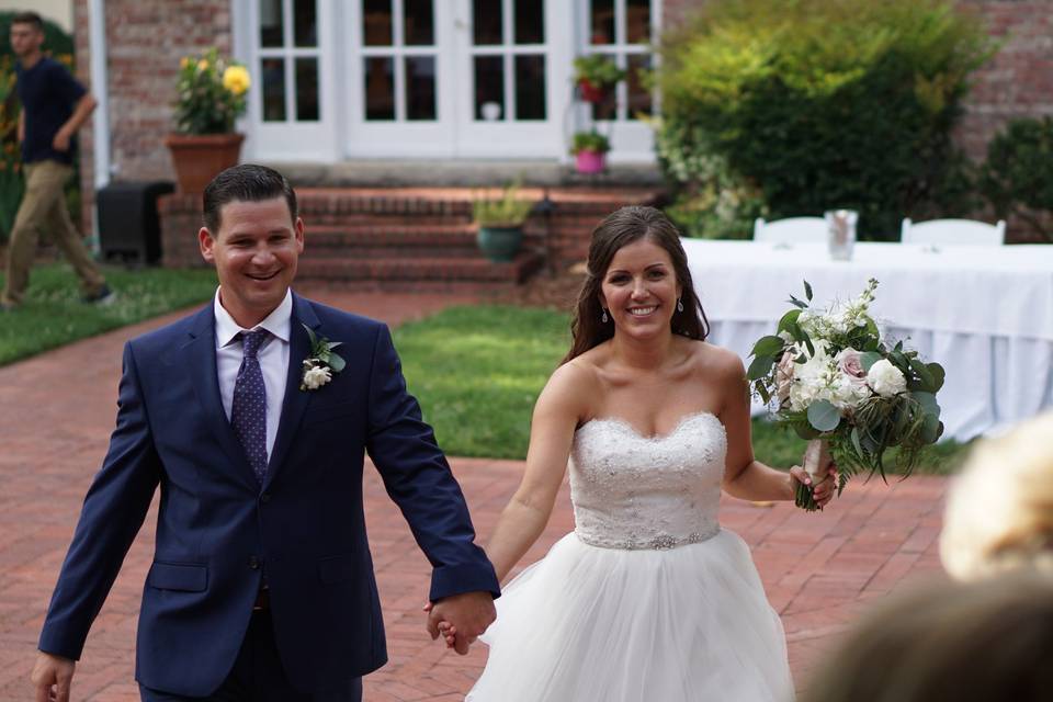 Groom and his bride