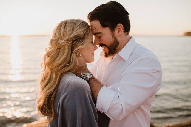 Engagement Makeup and Hair