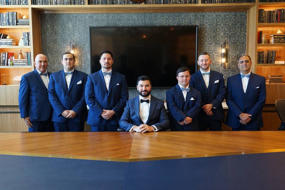 Groom and the Groomsmen