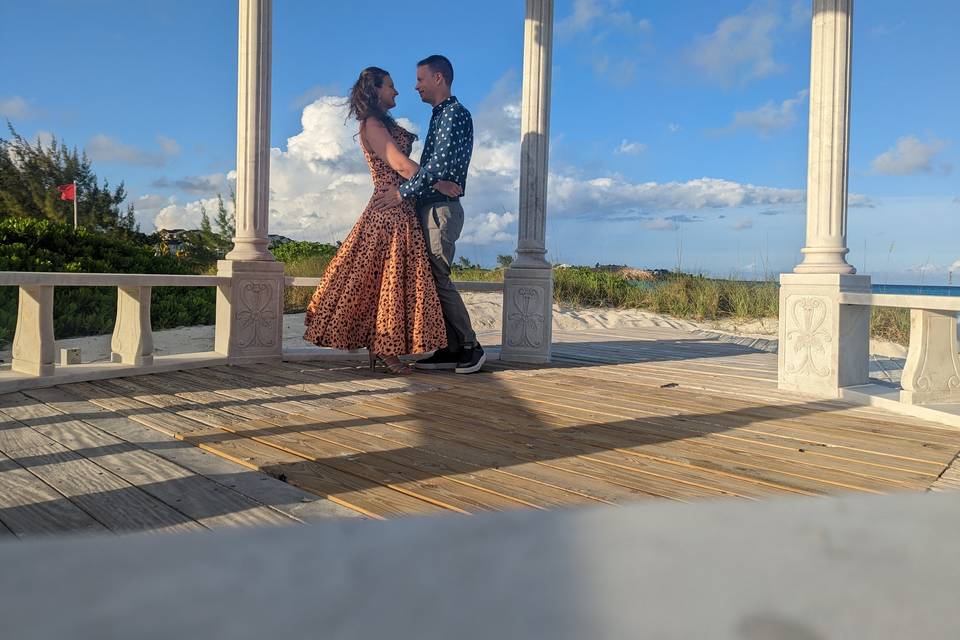 Couple in Sandals Bahamas