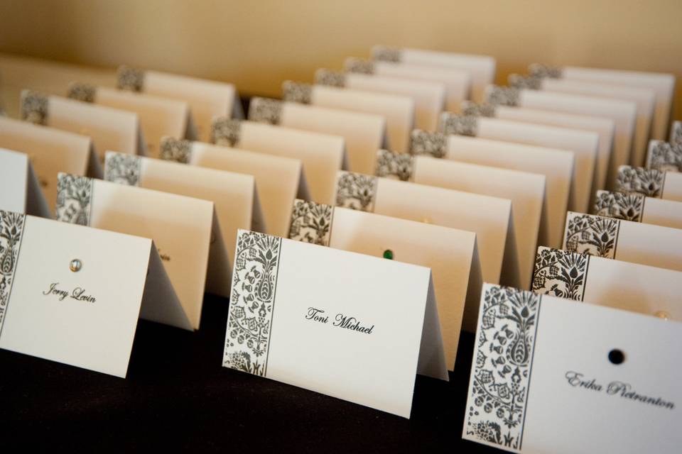 Escort cards