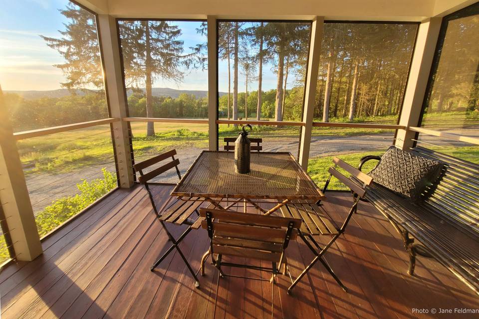 Cottage screened-in Porch