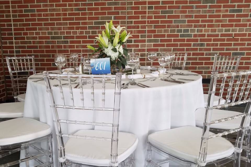 Silver Chiavari Chairs