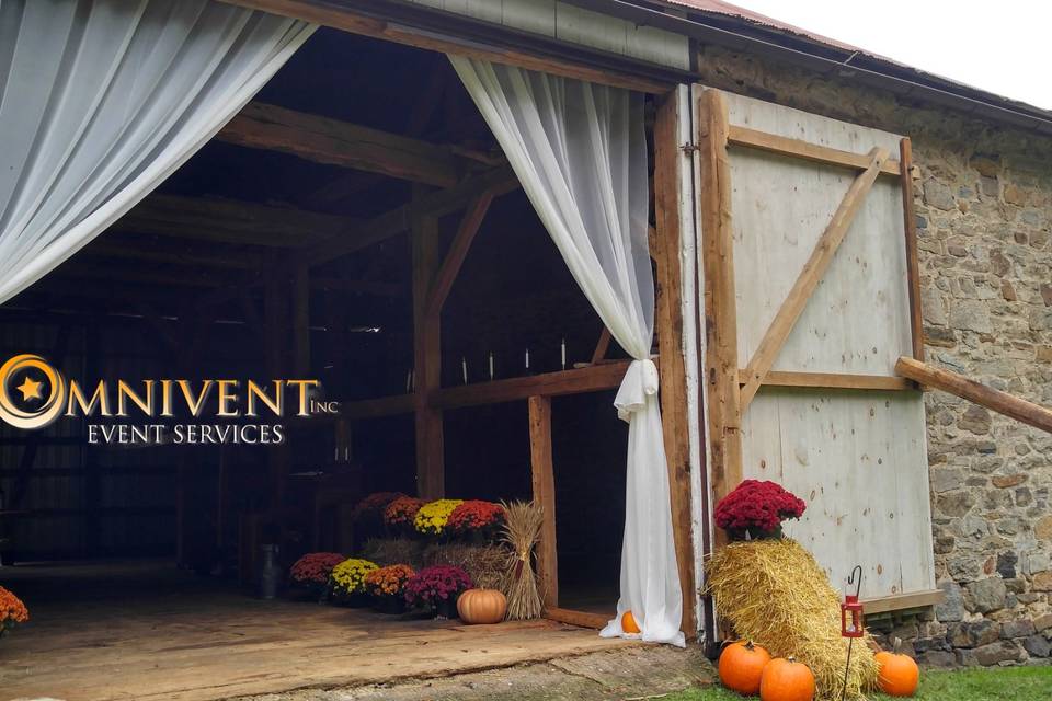 Barn Drape