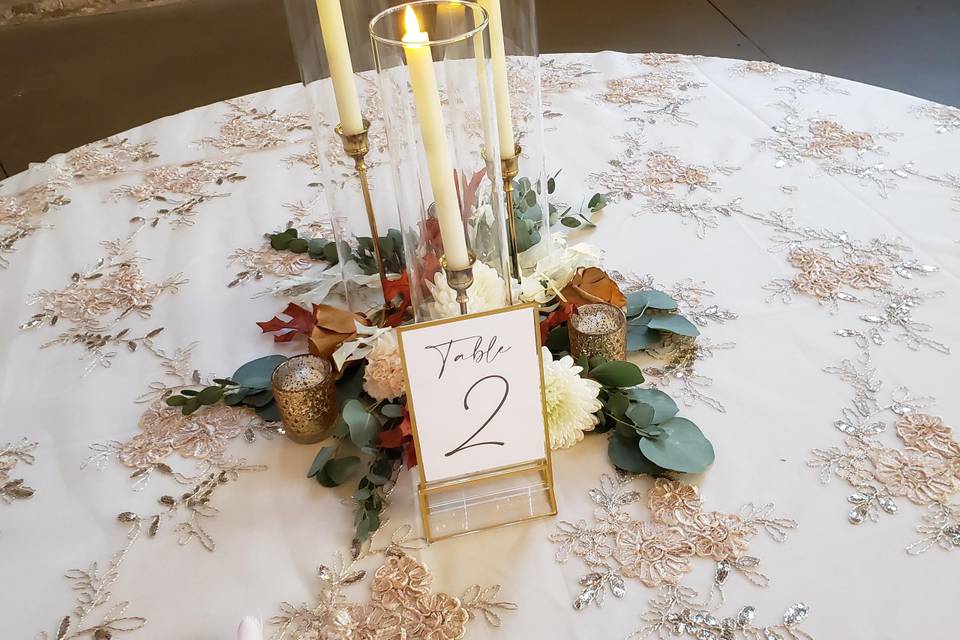 Taper Candle Centerpiece