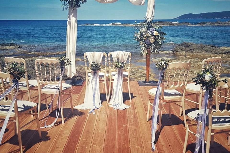 Wedding on the sea