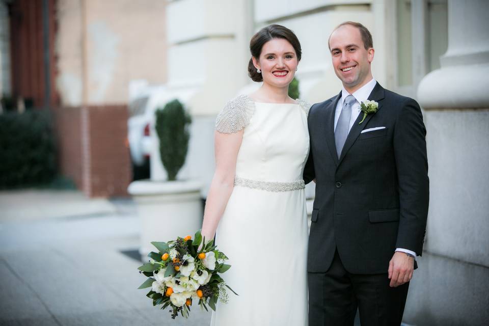 Bride and groom