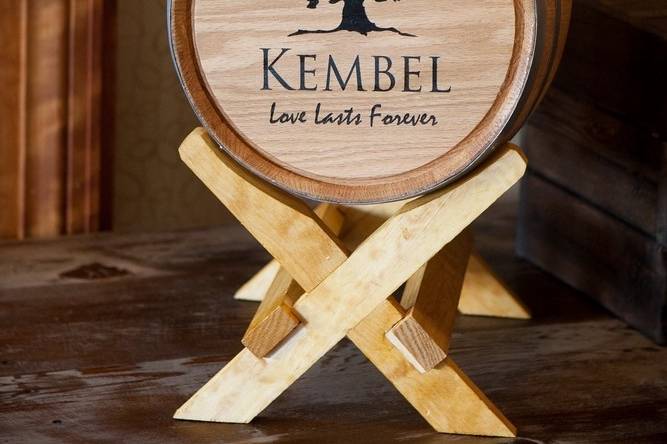 Custom decorative barrel