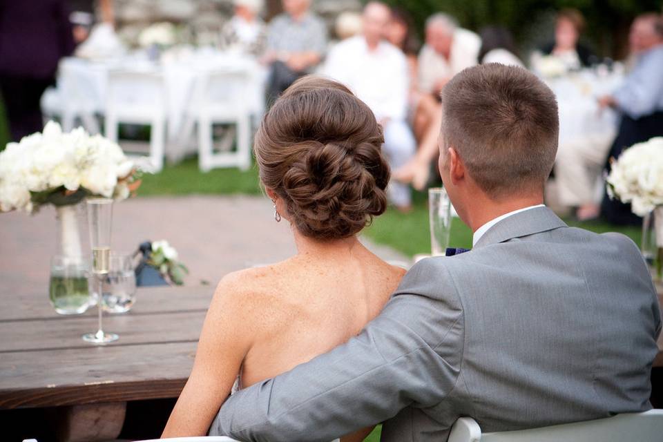 Bride and groom