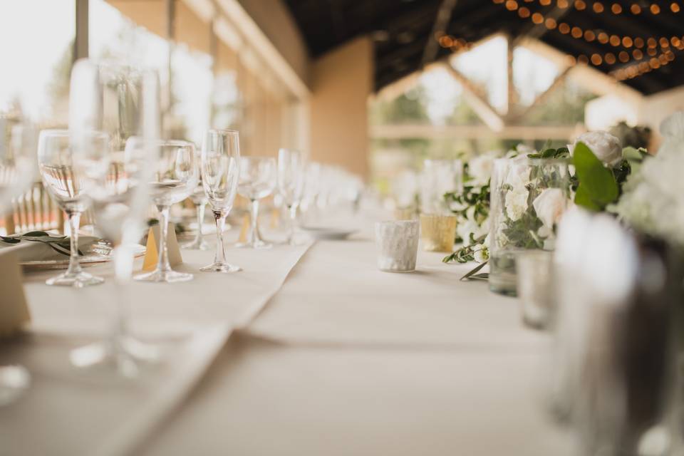 View of head table