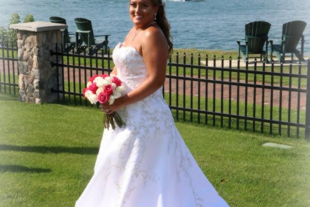 Lakeside wedding