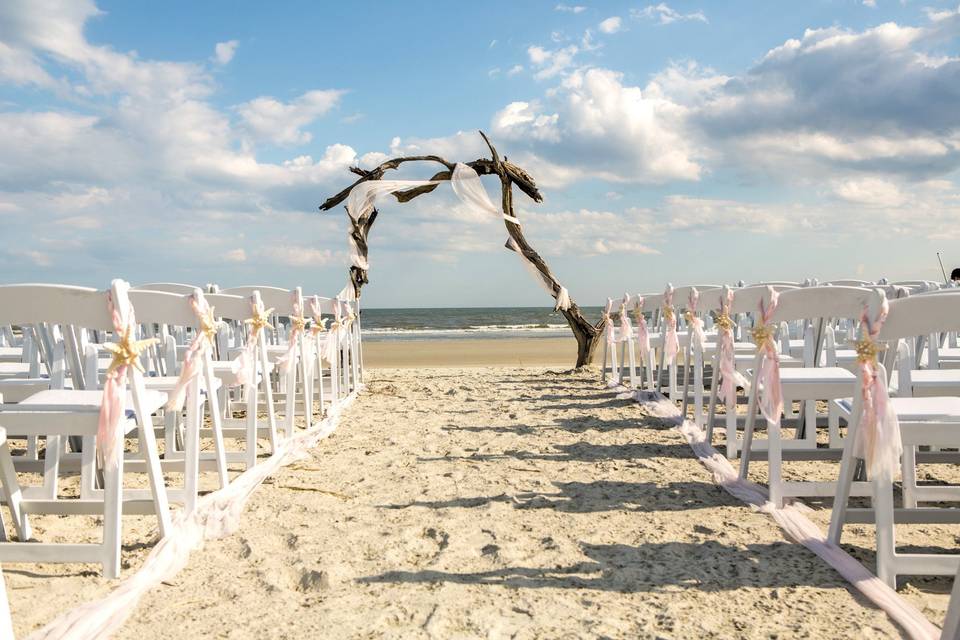 Beach Ceremony Set-up