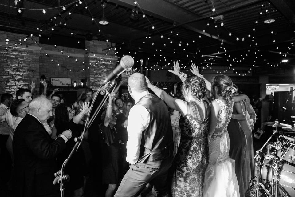 Bridal Party Dancing