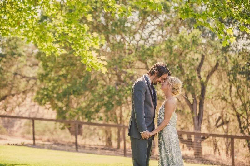 Sweet moment under the tree