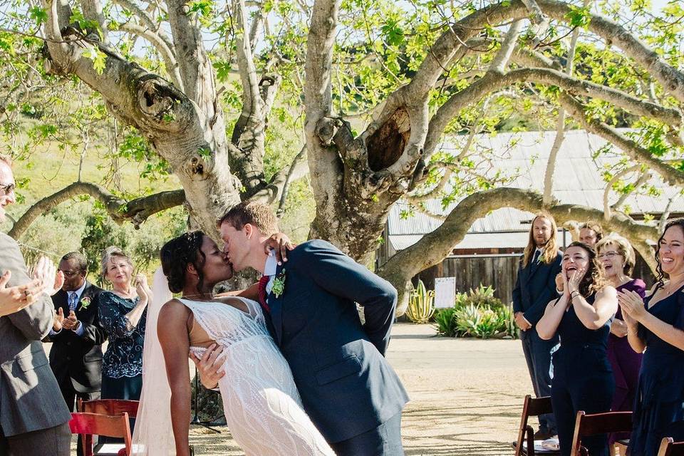 Ceremony set up