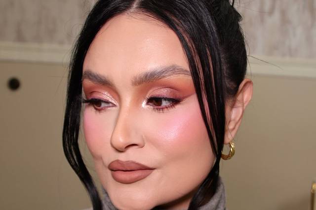 Makeup and hair