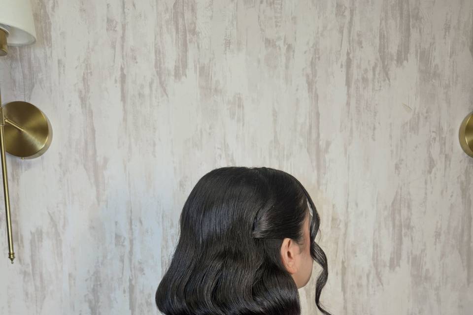 Bridal hairstyle