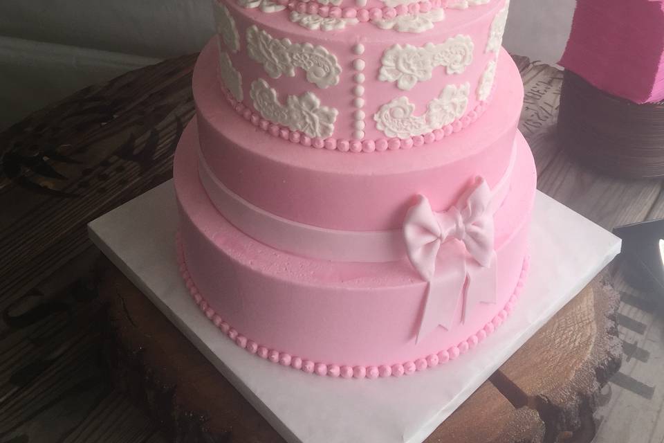 Pink cake