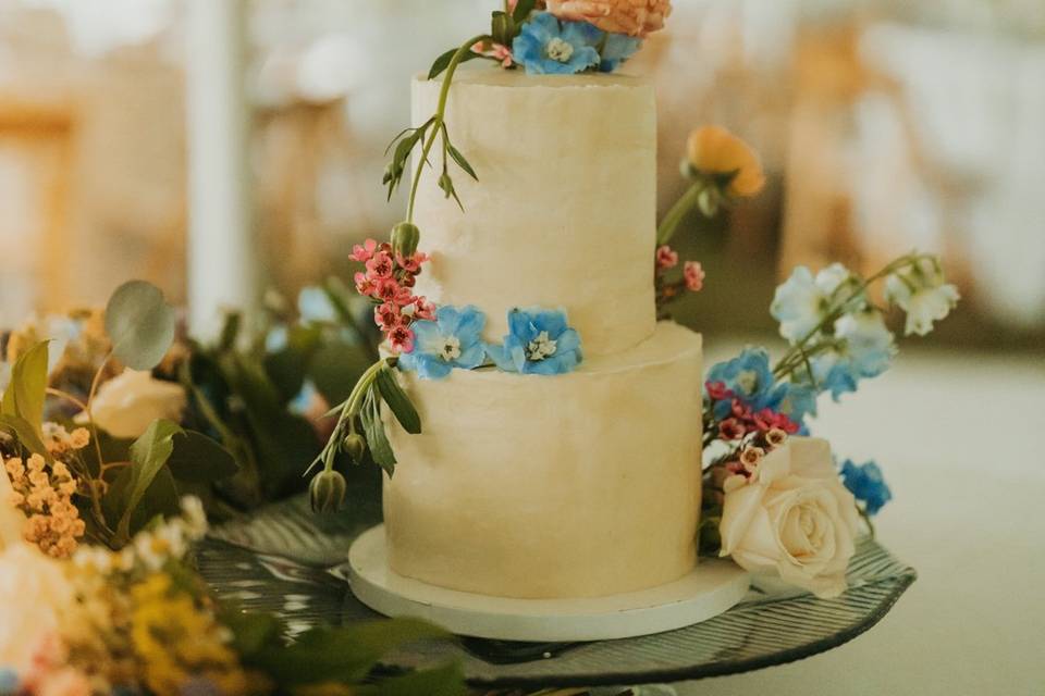 Elegant 6 in, 4 inch two tier
