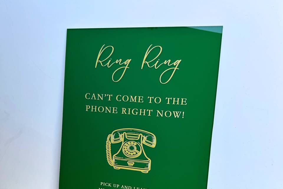 Audio Guestbook Sign